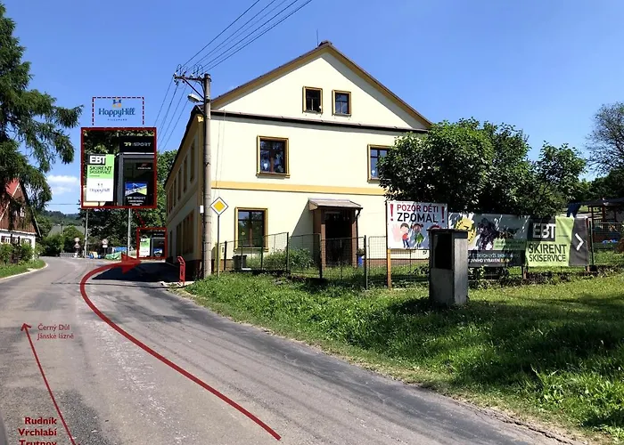 Větrník U černého Dolu V Krkonoších Horská chata *